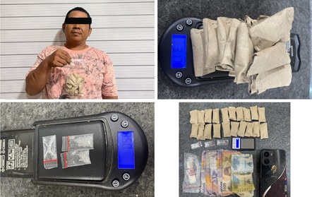 WhatsApp Image 2026-10-04 at 11.53.15 Pelaku pengedar narkoba berikut barang bukti sabu dan ganja ditangkap petugas Satuan Reserse Narkoba Polrestabes Medan.